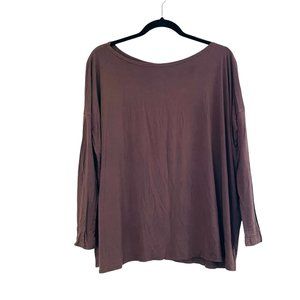 Piko 1988 Women's Blouse in Brown